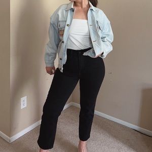 CASUCCI - RARE VINTAGE Denim Jacket with Removable Sleeves - Made in Italy